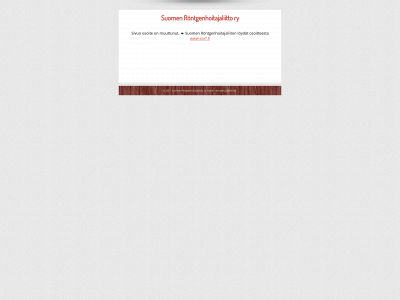 suomenrontgenhoitajaliitto.fi snapshot