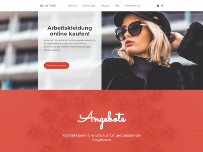 berufstextil.de snapshot