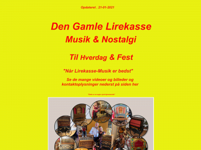lirekasse-musik.dk snapshot