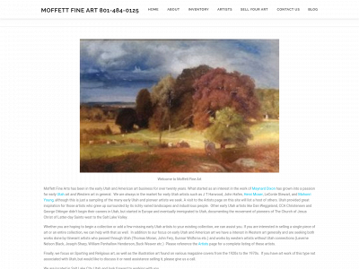 moffettfinearts.com snapshot