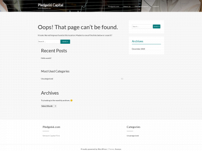 pledge66.com snapshot
