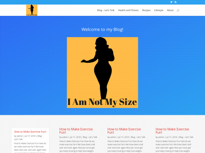 iamnotmysize.com snapshot