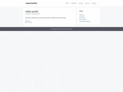 supperhealthy.com snapshot