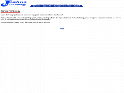 joshuatech.com snapshot