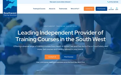 southwesttrainingsolutions.co.uk snapshot