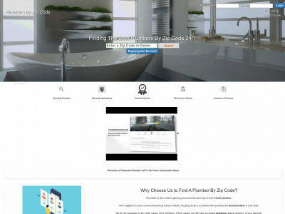 plumbersbyzipcode.com snapshot