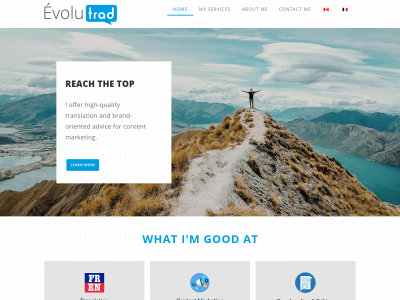 evolutrad.com snapshot