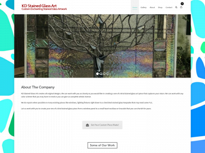 kdstainedglassart.com snapshot