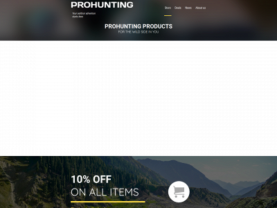 prohunting.dk snapshot