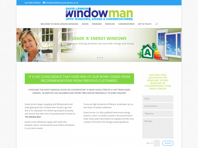 davidlennonwindows.co.uk snapshot