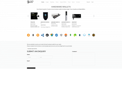 www.cryptostore.net.nz snapshot