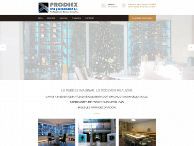 prodiexarteydecoracion.com snapshot