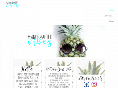 handcraftedvibes.com snapshot