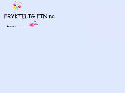 frykteligfin.no snapshot
