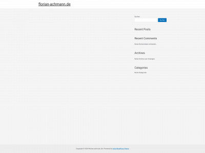 florian-achmann.de snapshot