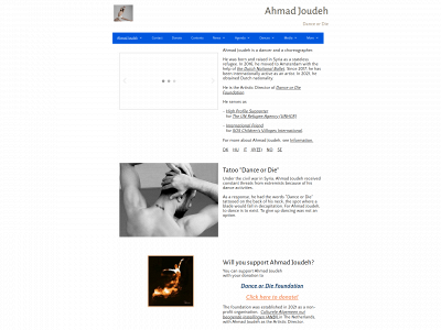 ahmadjoudeh.com snapshot