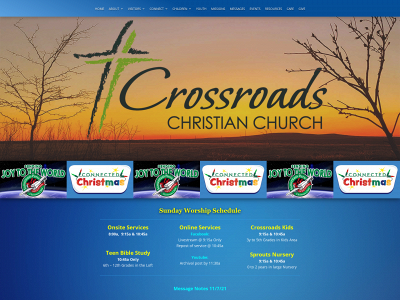 crossroads-christian.com snapshot