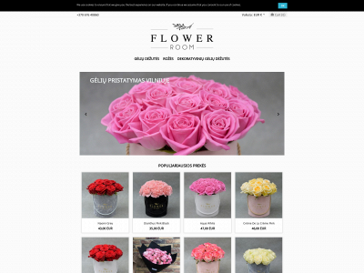 flowerroom.lt snapshot