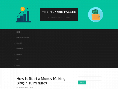 thefinancepalace.com snapshot
