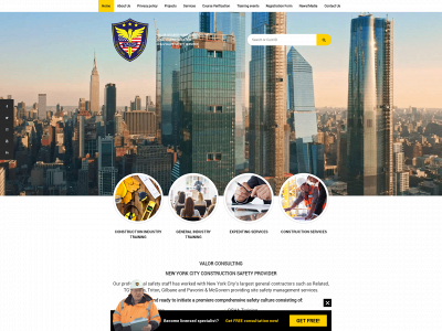 www.valorsafetyservices.com snapshot