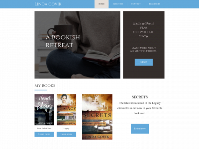 lindagovik.com snapshot
