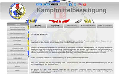 kampfmittelbeseitigung.org snapshot