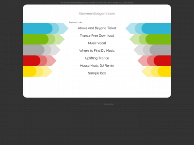 aboveandbeyond.com snapshot