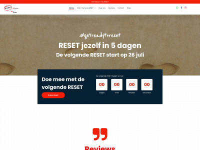 resetweek.nl snapshot