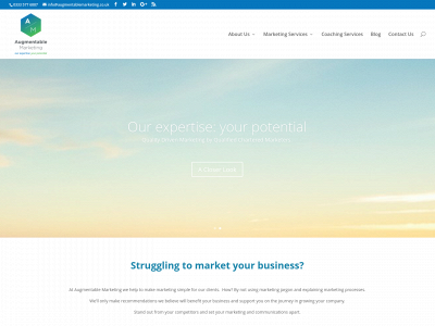 augmentablemarketing.co.uk snapshot