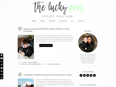 theluckypear.com snapshot