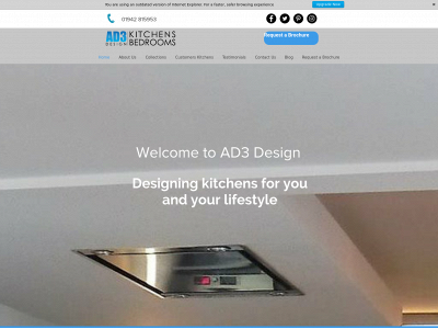 www.ad3design.co.uk snapshot