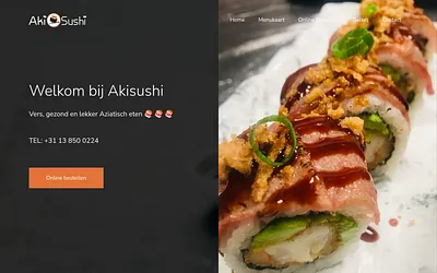 akisushi.nl snapshot
