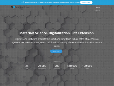 sentientscience.com snapshot