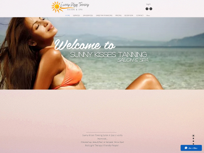 sunnykissestanning.com snapshot