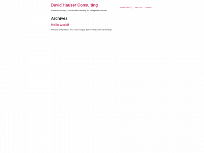 davidhauserconsulting.com snapshot