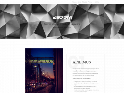 plana.lt snapshot