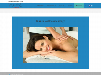 kissickmassage.com snapshot