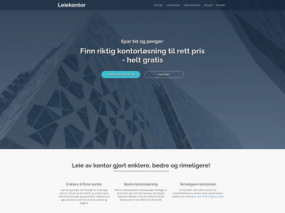 leiekontor.no snapshot