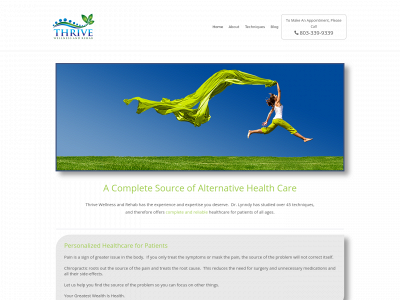 thrivepainfree.com snapshot