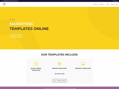 marketingtemplates.co.uk snapshot