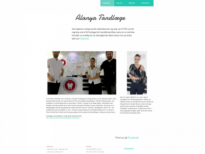 alanyatandlaege.dk snapshot