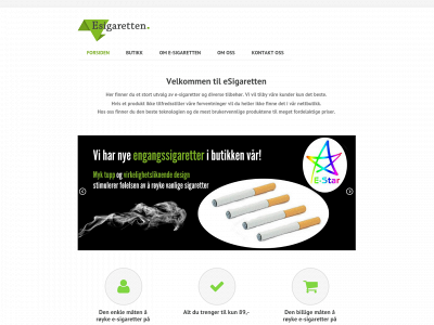 esigaretten.no snapshot