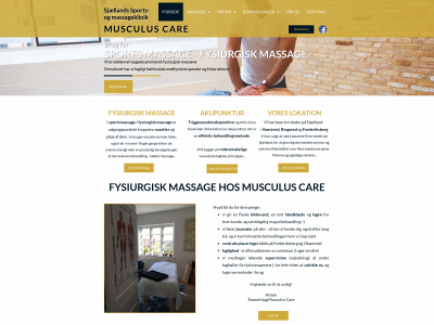 musculuscare.dk snapshot