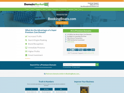 bookingboats.com snapshot