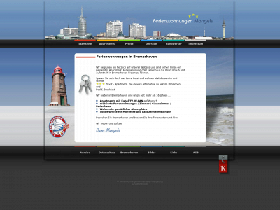 ferienwohnungen-bremerhaven-mangels.de snapshot