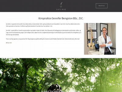 spine-kiropraktor.no snapshot
