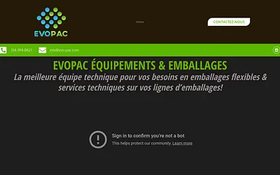 evo-pac.com snapshot