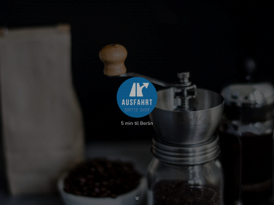 ausfahrtcoffee.dk snapshot