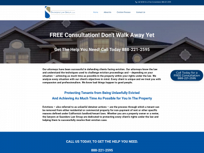 eviction-defense.com snapshot