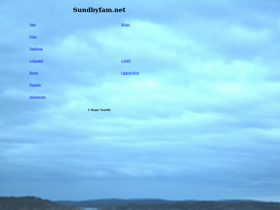 sundbyfam.net snapshot